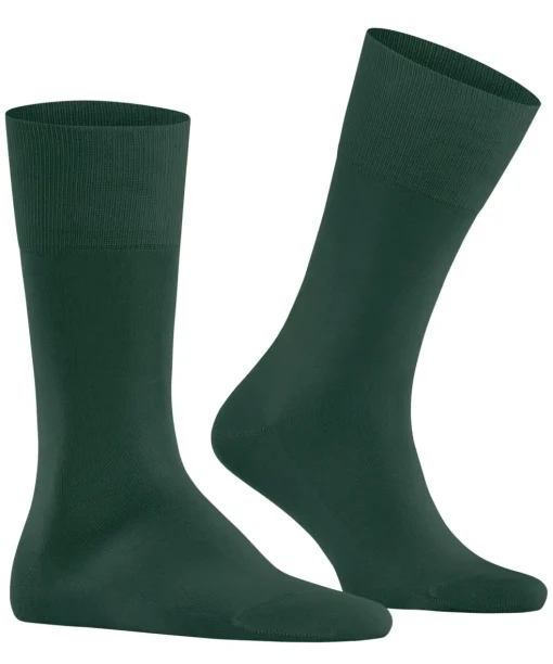 FALKE Tiago herensokken, groen (hunter green)