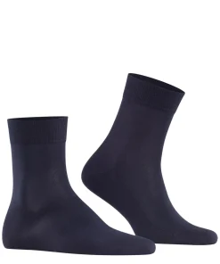 FALKE Tiago herensokken kort, donkerblauw (dark navy)