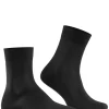 FALKE Tiago herensokken kort, zwart (black)