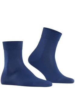 FALKE Tiago herensokken kort, blauw (royal blue)