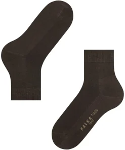 FALKE Tiago herensokken kort, bruin (brown)