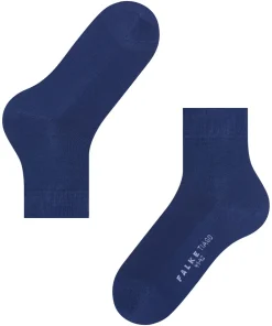 FALKE Tiago herensokken kort, blauw (royal blue)