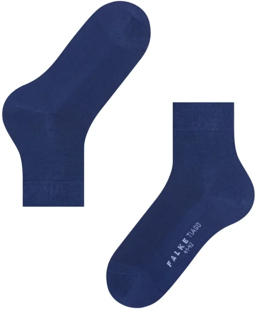 FALKE Tiago herensokken kort, blauw (royal blue)