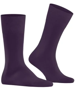 FALKE Tiago herensokken, paars (wine berry)
