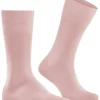 FALKE Tiago herensokken, roze (rose)