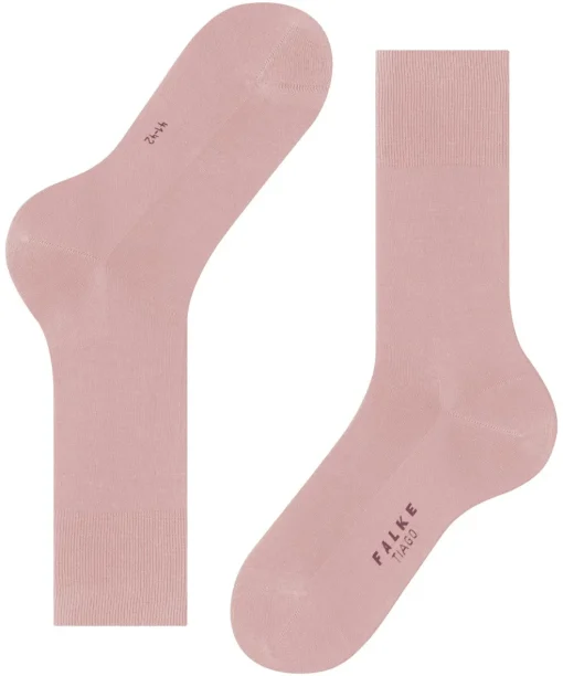 FALKE Tiago herensokken, roze (rose)