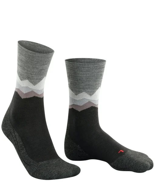FALKE TK2 Explore herensokken, zwart (black)