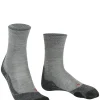 FALKE TK2 Explore Melange dames trekking sokken, grijs (m.grey melange)