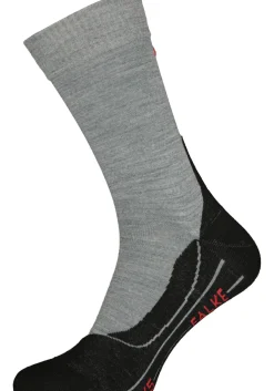 FALKE TK5 heren wandelsokken, licht grijs (light grey)