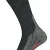 FALKE TK5 heren wandelsokken, antraciet grijs (asphalt melange)