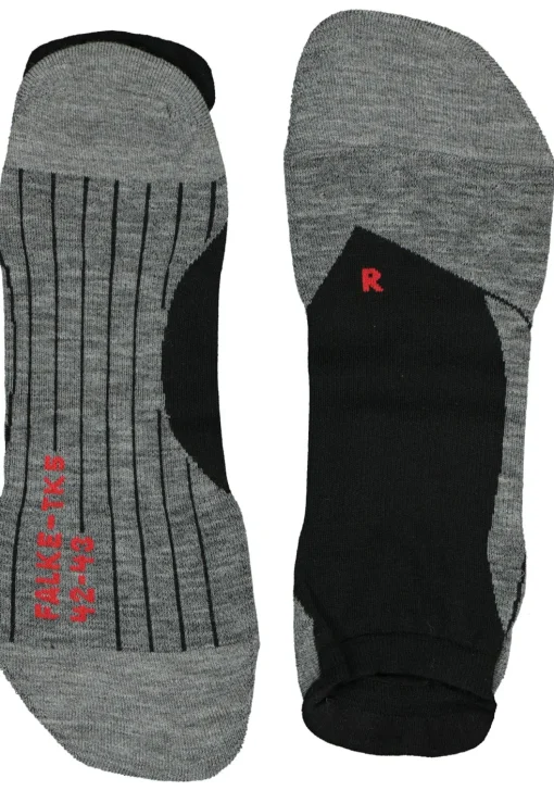 FALKE TK5 invisible heren wandelsokken, zwart (black-mix)