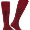 FALKE Uptown Tie heren kniekousen, rood (scarlet)