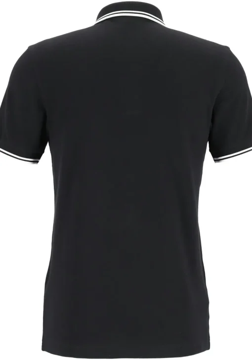Fred Perry M3600 polo twin tipped shirt, heren polo, Black / White / White