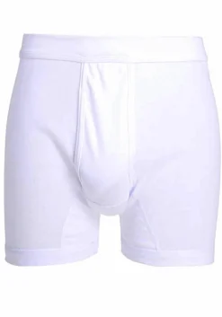 Gotzburg heren boxer lang met gulp (1-pack), wit