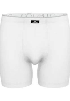 Gotzburg heren boxer normale lengte (1-pack), wit