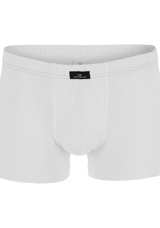 Gotzburg heren boxers (3-pack), normale lengte, wit