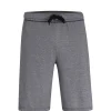 Gotzburg heren pyjama- of loungebroek, middenblauw melange