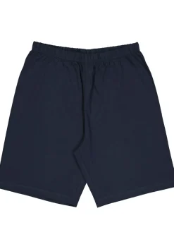 Gotzburg heren shortama, blauw met lichtblauw en wit dessin