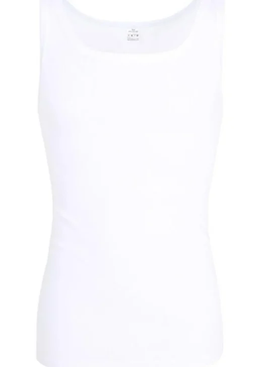 Gotzburg heren singlet O-hals (1-pack), wit