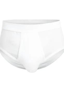Gotzburg heren slip met gulp (2-pack), wit