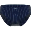 Gotzburg heren sport slip (1-pack), donkerblauw gestreept