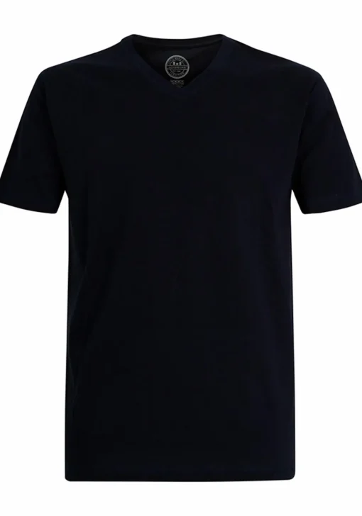 Gotzburg heren T-shirt V-hals (1-pack), donkerblauw
