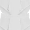 Gotzburg slips doppelripp (2-pack), heren slips met gulp, wit