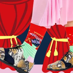 Happy Socks World´s Strongest Mom Sock, unisex sokken