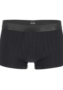 HOM Chic boxer briefs (1-pack), heren boxer microfiber kort, zwart