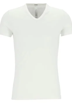 HOM Classic tee-shirt v neck (1-pack), heren T-shirt V-hals, wit