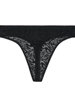 HOM Free cut lace g-string (1-pack), heren string, zwart
