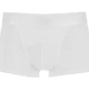 HOM HO1 boxer briefs (1-pack), heren boxer kort met horizontale gulp, wit