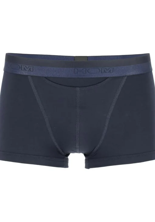 HOM HO1 boxer briefs (1-pack), heren boxer kort met horizontale gulp, navy blauw