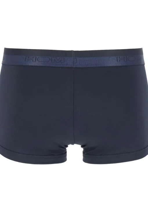 HOM HO1 boxer briefs (1-pack), heren boxer kort met horizontale gulp, navy blauw