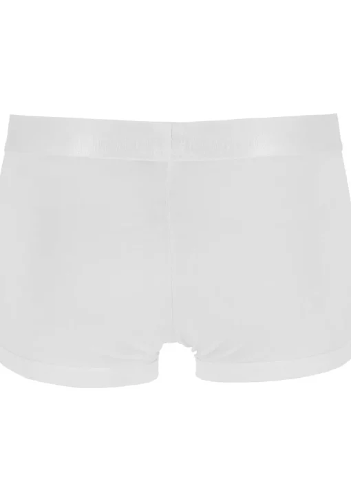 HOM HO1 boxer briefs (1-pack), heren boxer kort met horizontale gulp, wit