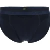 HOM HO1 mini briefs slip (1-pack), herenslip met horizontale gulp, navy blauw