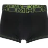 HOM Illusion boxer briefs (1-pack), heren sport boxer kort, zwart