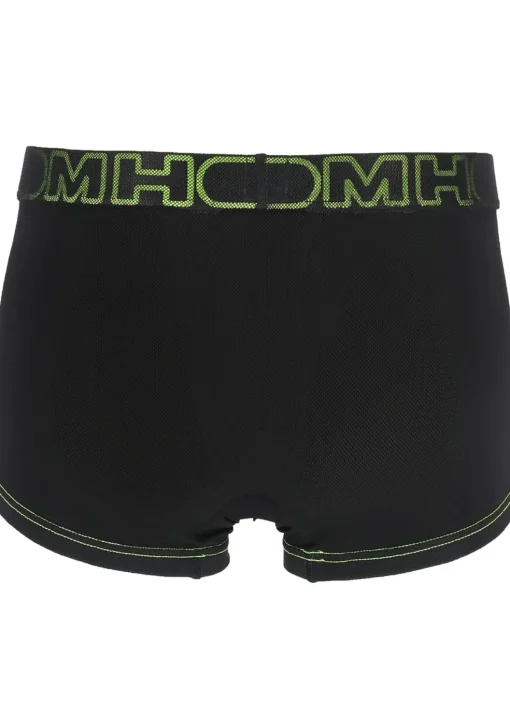 HOM Illusion boxer briefs (1-pack), heren sport boxer kort, zwart
