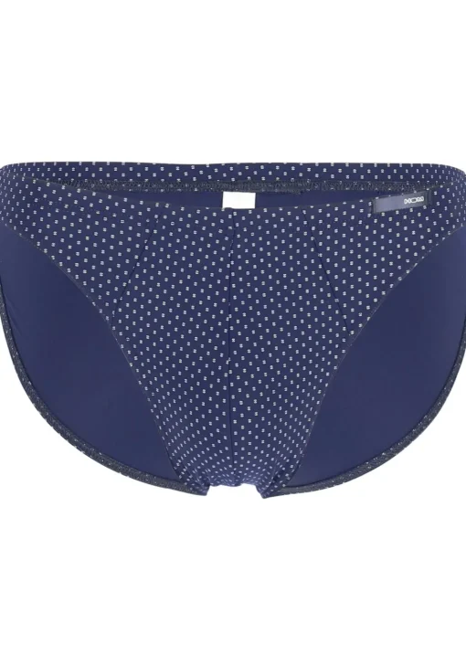 HOM Max comfort micro briefs (1-pack), heren micro slip microfiber, donkerblauw dessin