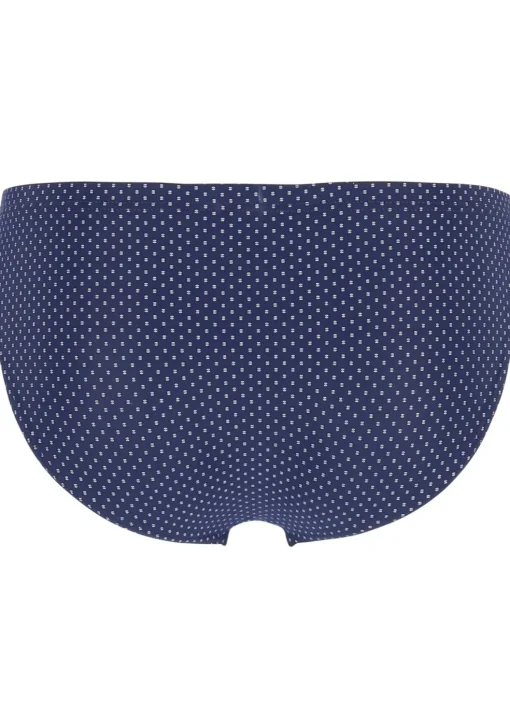 HOM Max comfort micro briefs (1-pack), heren micro slip microfiber, donkerblauw dessin