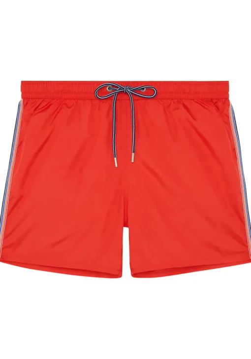 HOM Nautical cup beach boxer, heren zwemshort, rood