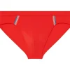 HOM Nautical cup swim mini briefs, heren zwemslip, rood