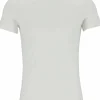 HOM Supreme Cotton tee-shirt (1-pack), heren T-shirt O-hals, wit