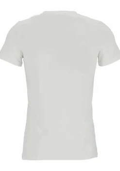 HOM Supreme Cotton tee-shirt (1-pack), heren T-shirt V-hals, wit