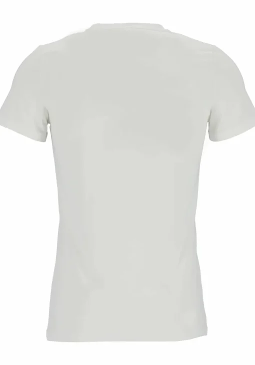 HOM Supreme Cotton tee-shirt (1-pack), heren T-shirt V-hals, wit