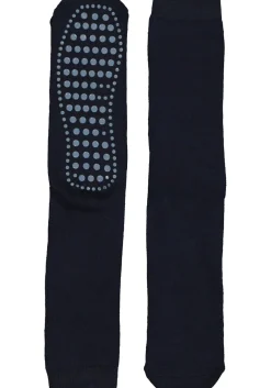 Homepads herensokken, zwart (blauwe noppen)