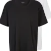 HUGO BOSS Comfort T-shirts relaxed fit (2-pack), heren T-shirts O-hals, multicolor