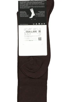 HUGO BOSS Marc uni (1-pack), herensokken katoen, donkerbruin