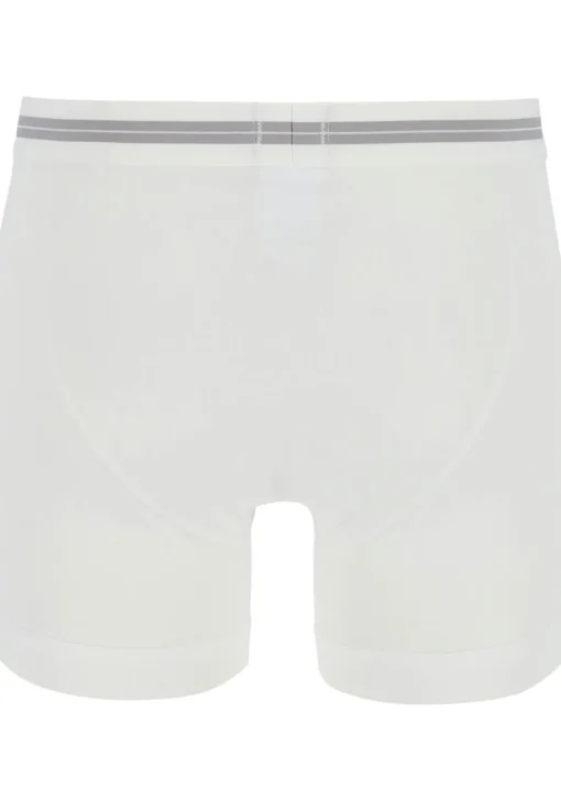 HUGO BOSS Original retro trunk (1-pack), heren boxer normale lengte met gulp, wit
