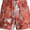 HUGO BOSS Piranha swim shorts, heren zwembroek, fel oranje dessin